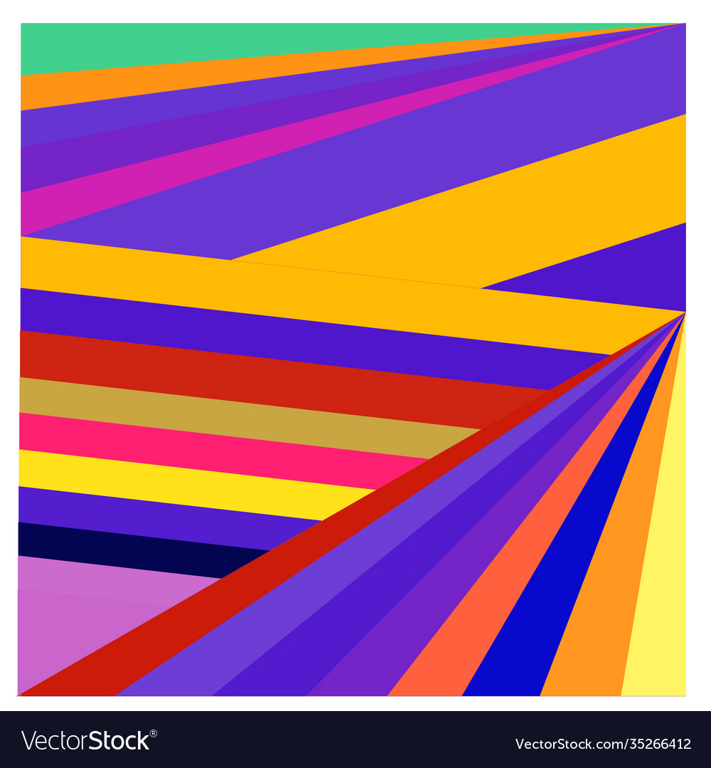 Colorful geometric and curve background pattern