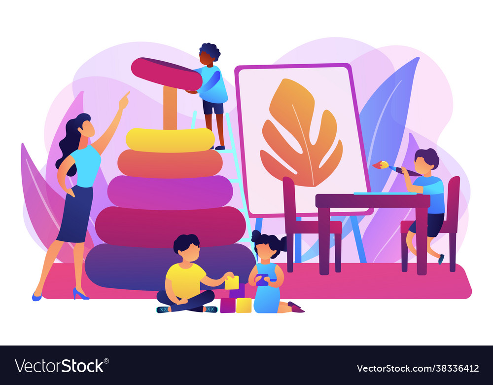 Nursery school concept