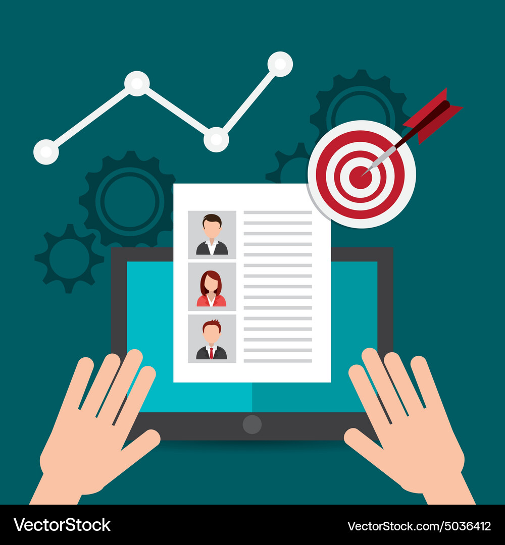 Solutions design Royalty Free Vector Image - VectorStock