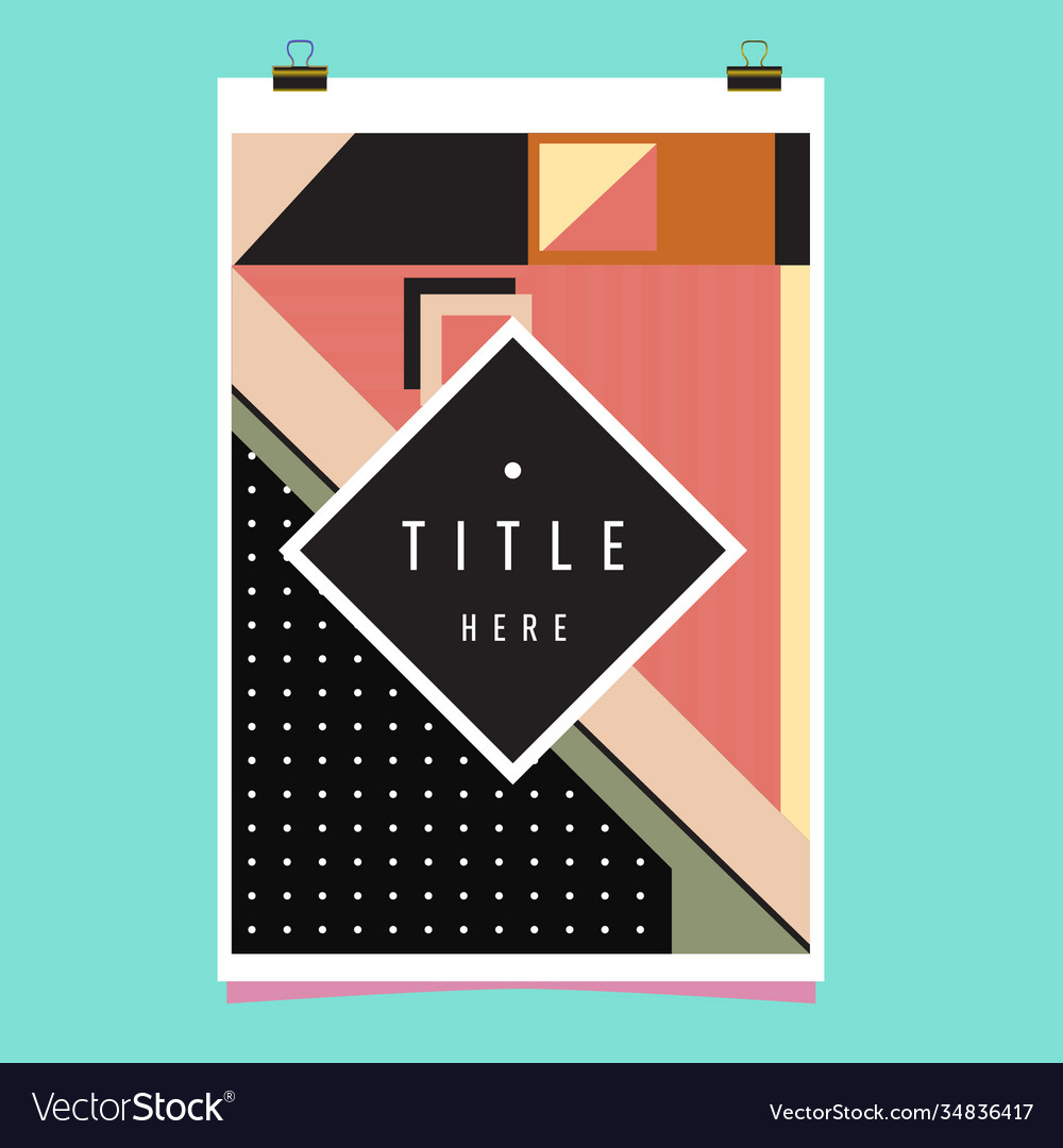 Abstract colorful geometric pattern background