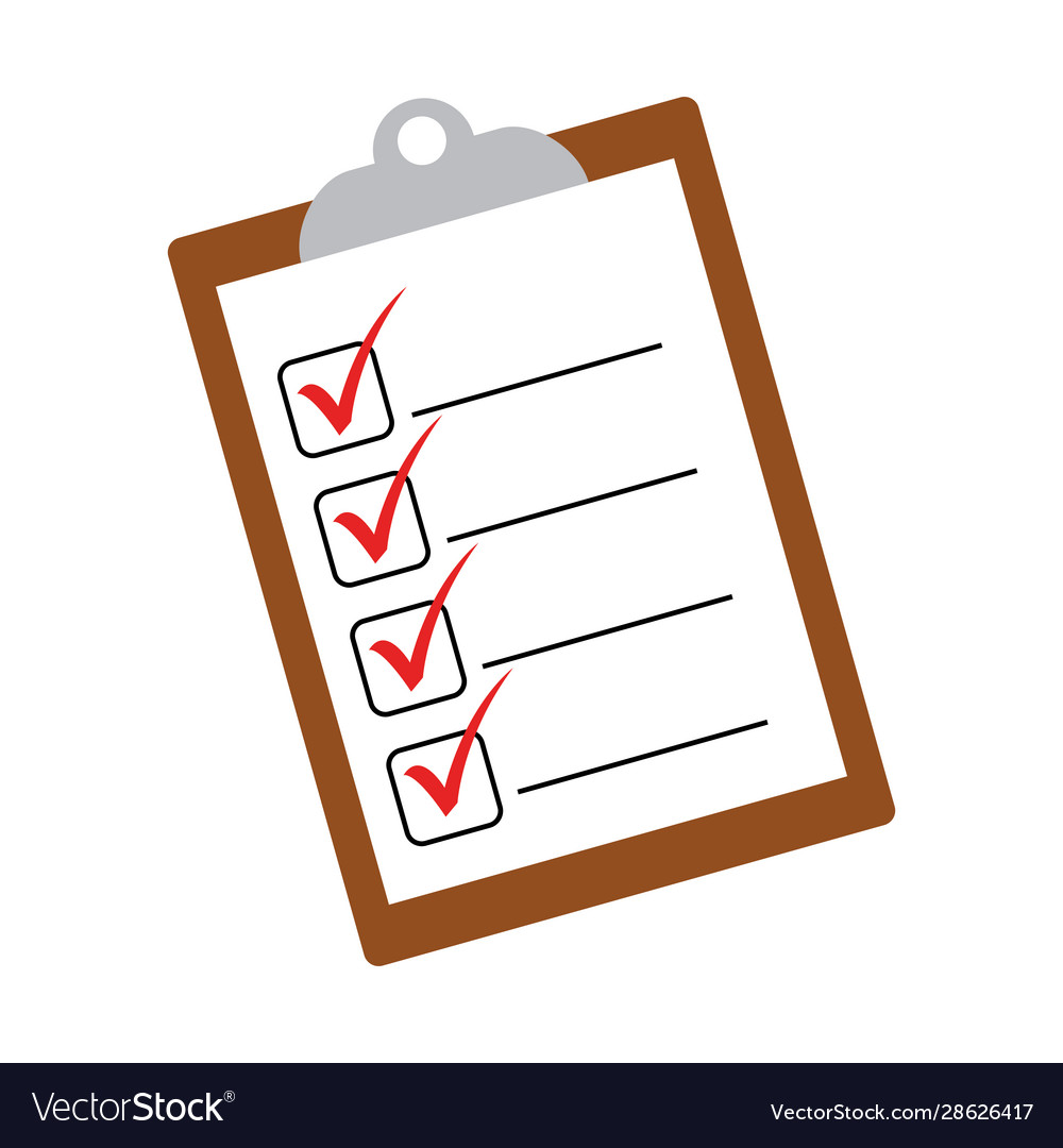 Activity checklist image