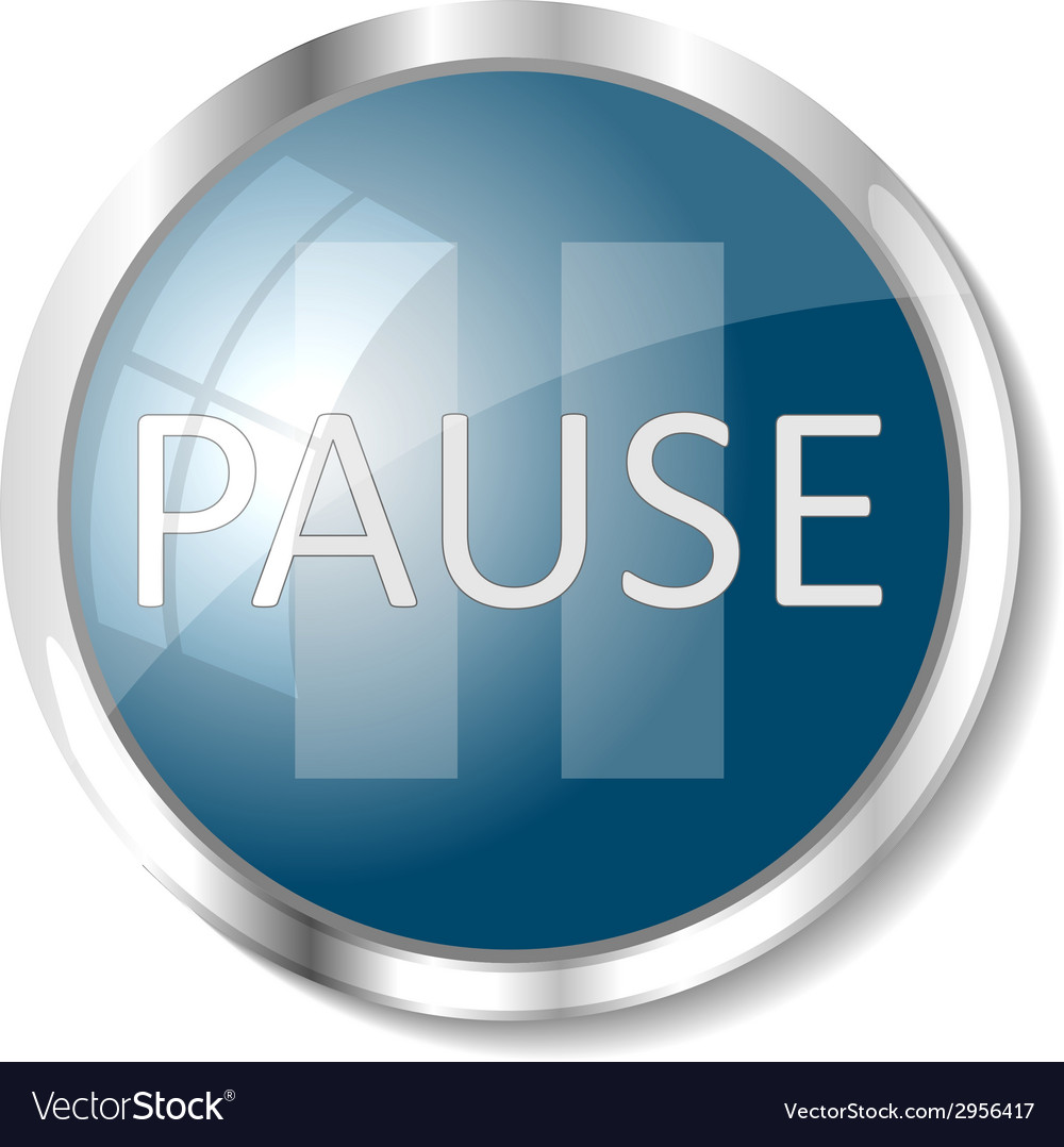 Blue web button