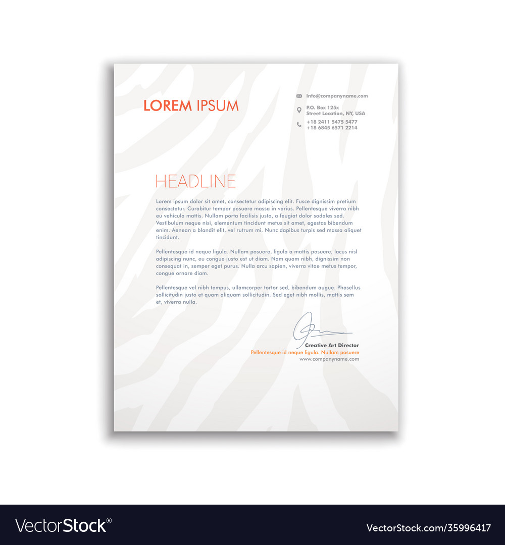 Document design template white sheet with texture