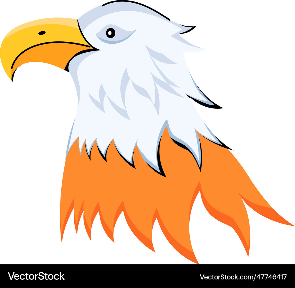Eagle head Royalty Free Vector Image - VectorStock