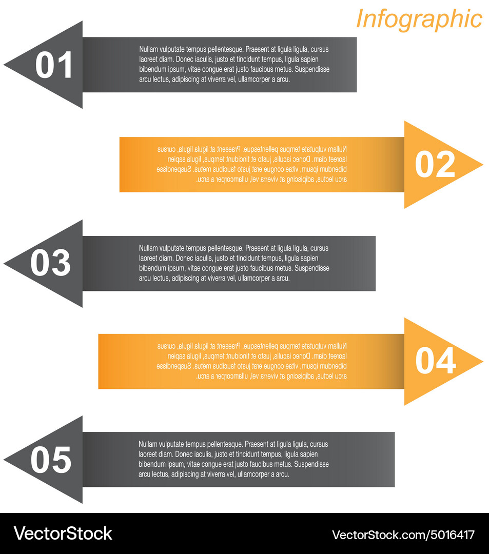 Infographic template Royalty Free Vector Image