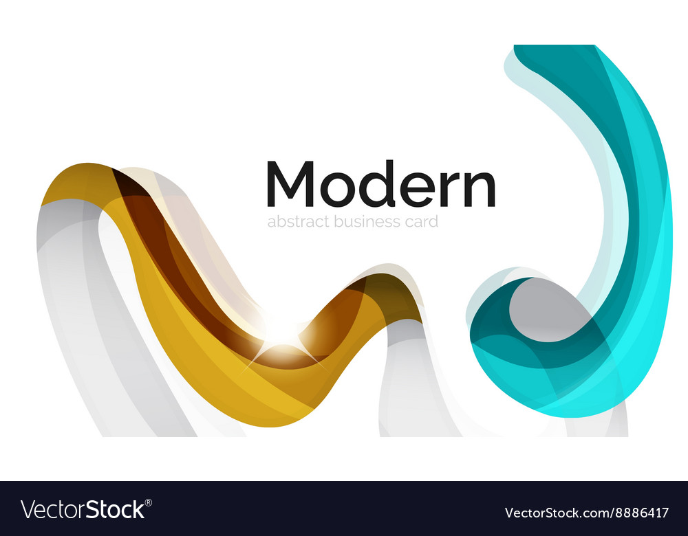 Swirl shape colorful line futuristic abstract