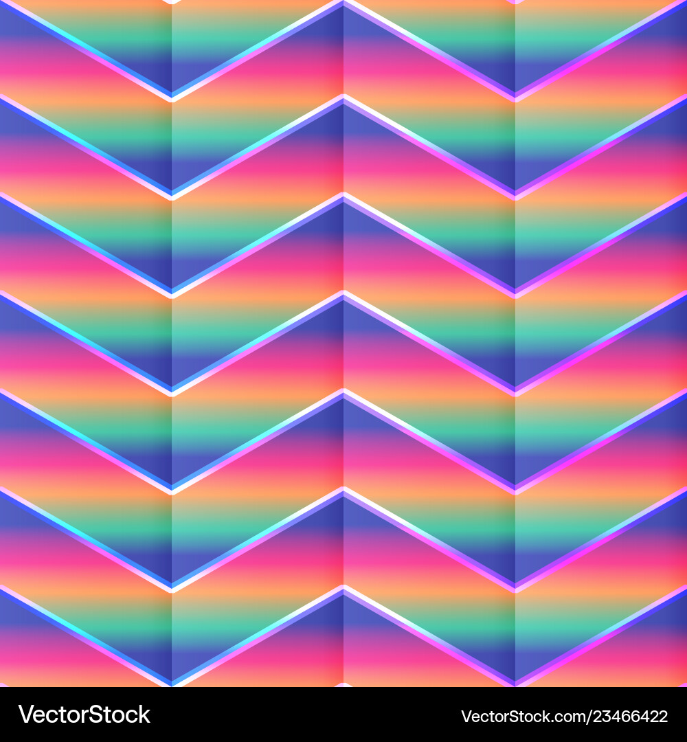 Abstract zigzag pattern Royalty Free Vector Image