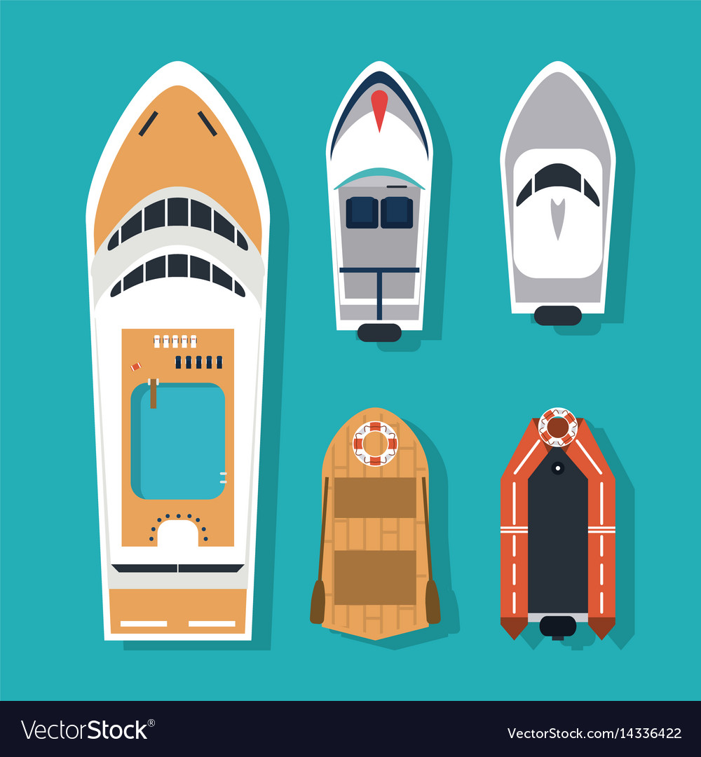 Boat ship sea design Royalty Free Vector Image