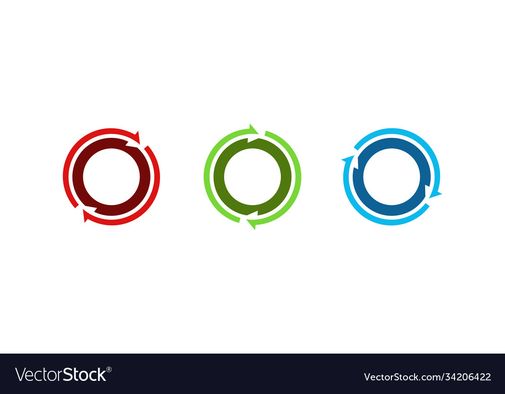 Circle concepts with three color option concept