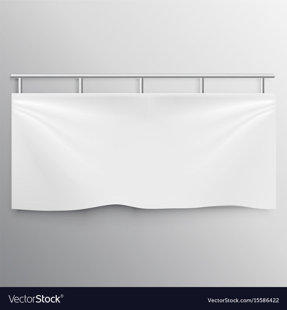 Display Advertising Banner Mockup Design Vector Image