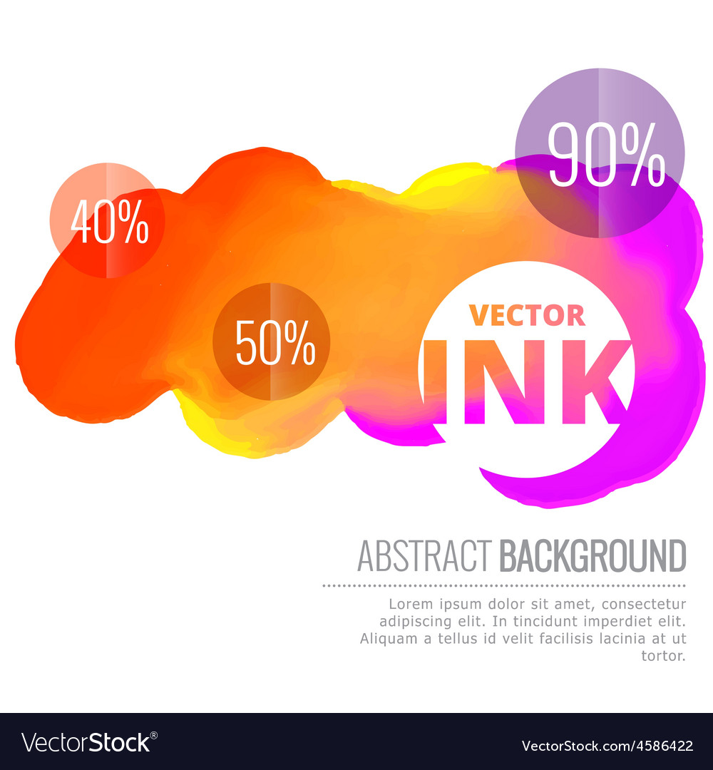 Dynamic Ink Splash Background
