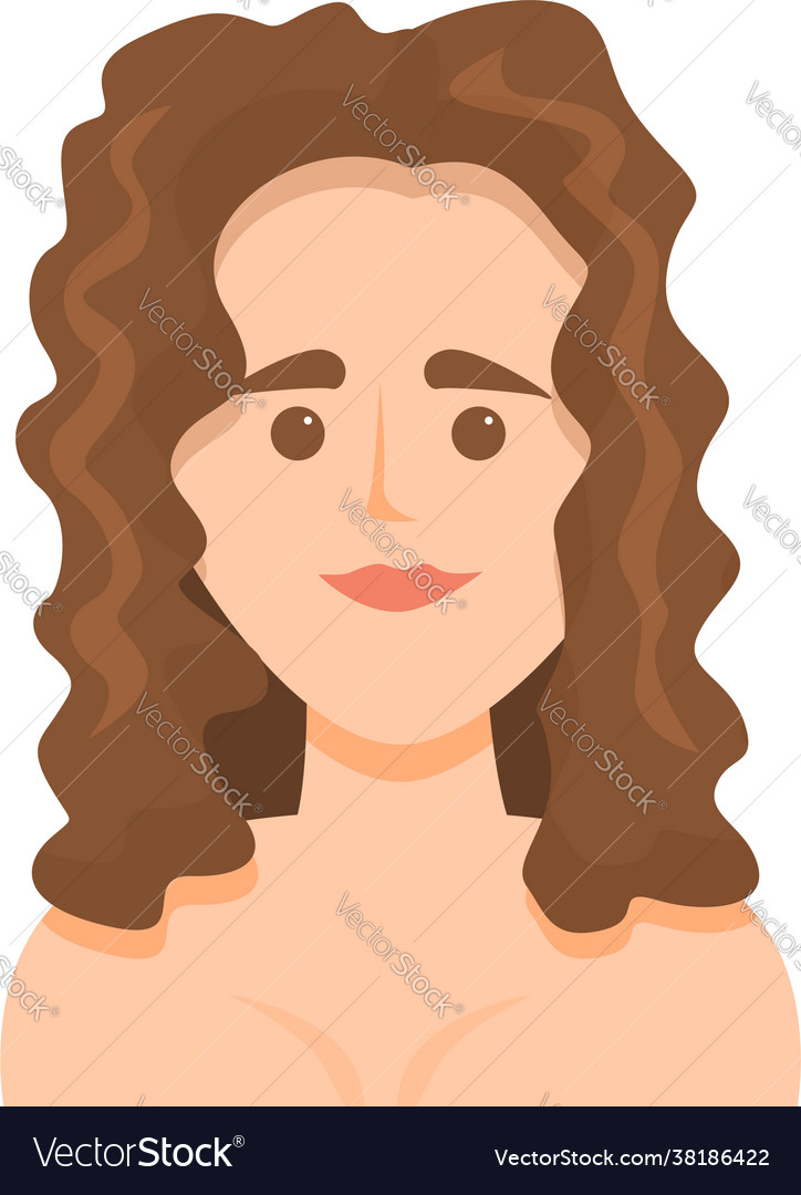 Female model icon cartoon style Royalty Free Vector Image Female model icon cartoon style Royalty Free Vector Image