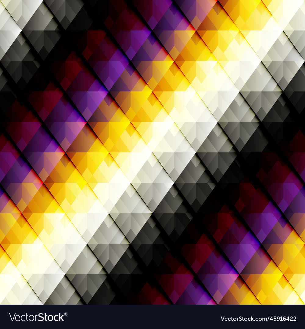 Geometric abstract pattern in low poly style