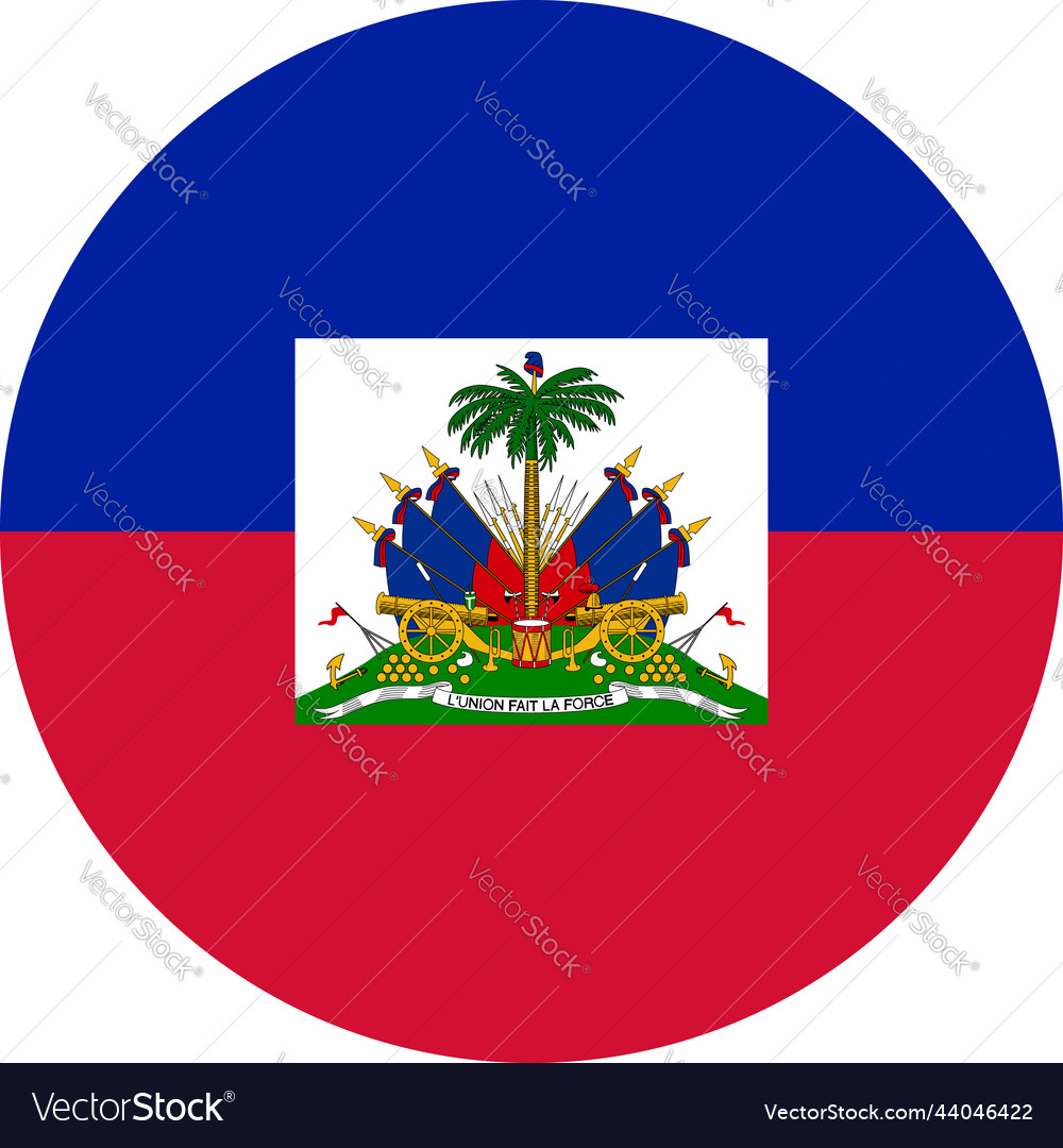 National flag of the world haiti Royalty Free Vector Image