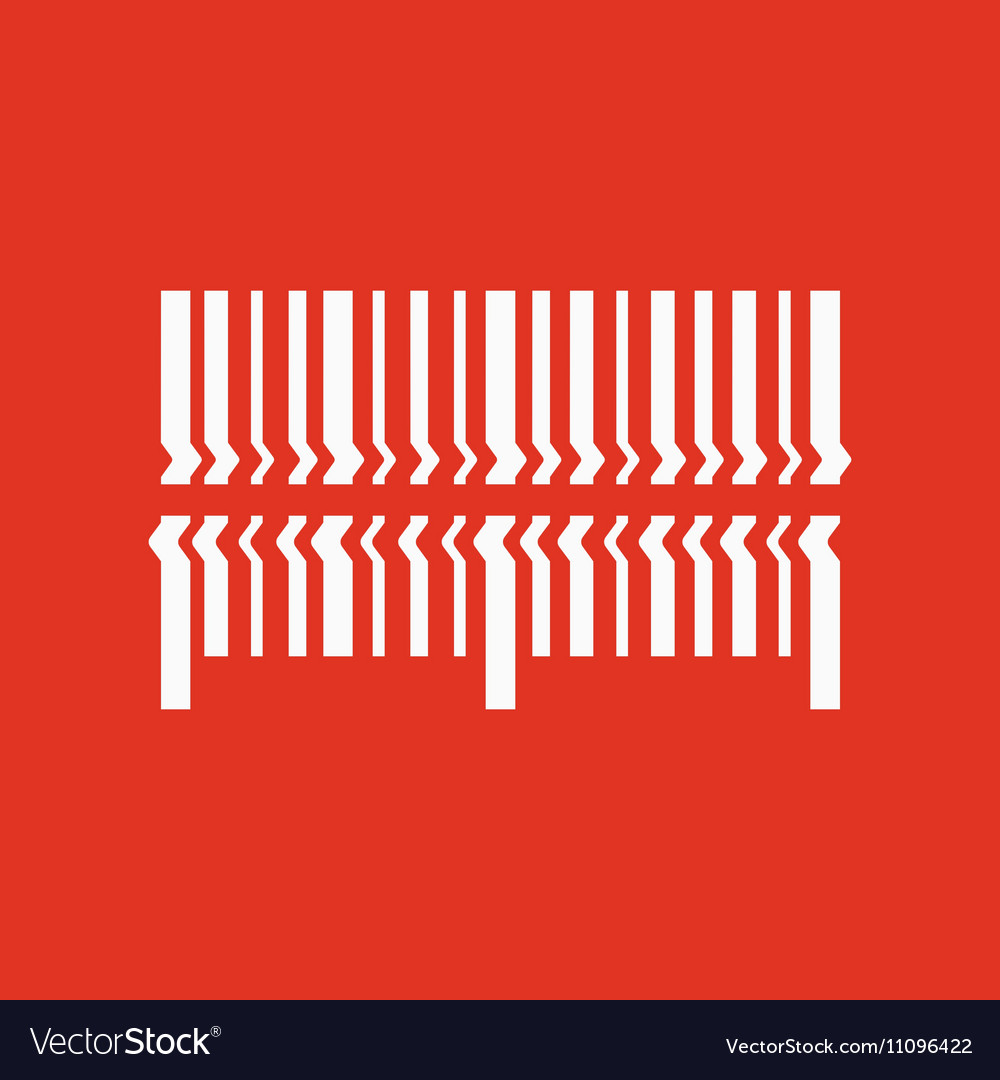 Scan the bar code icon barcode scanning symbol