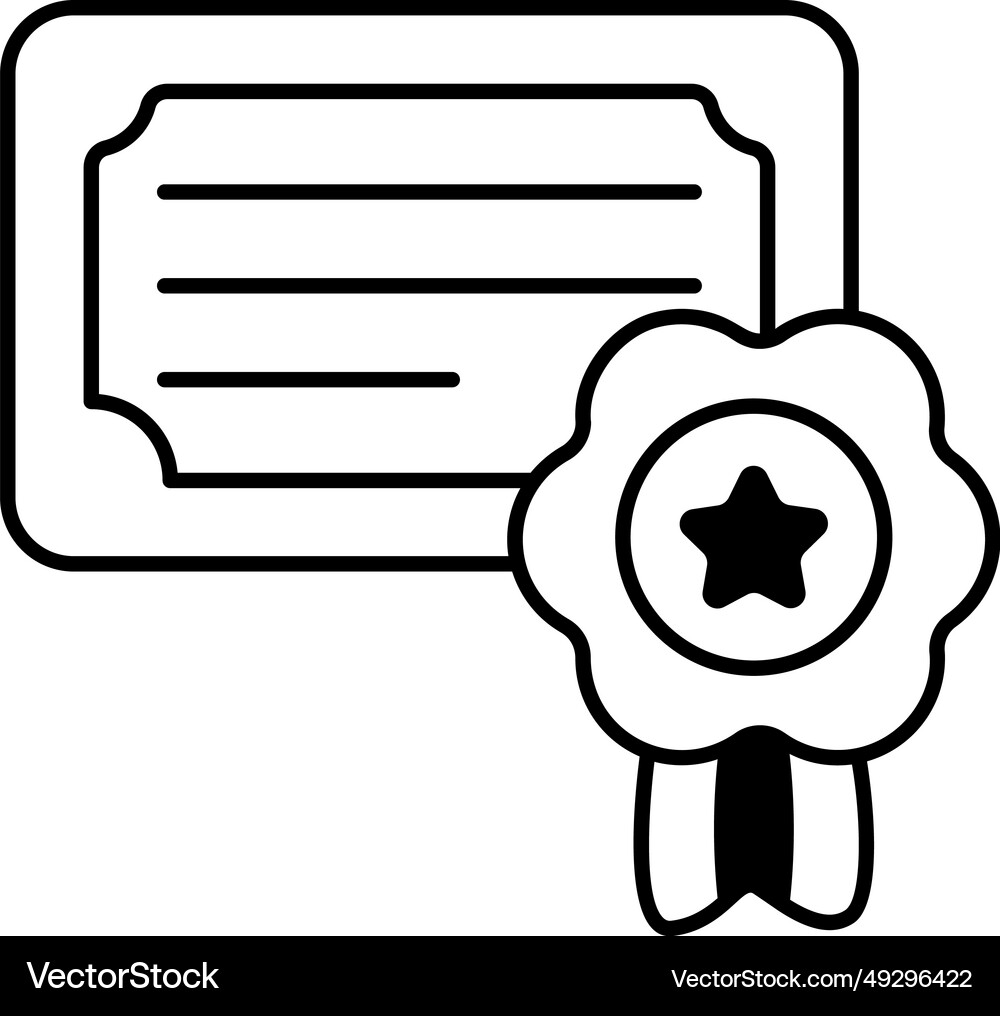 Student certificate Royalty Free Vector Image - VectorStock