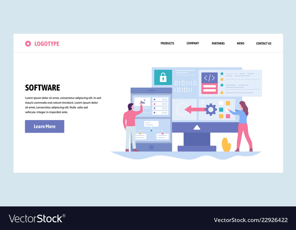 Web site gradient design template software