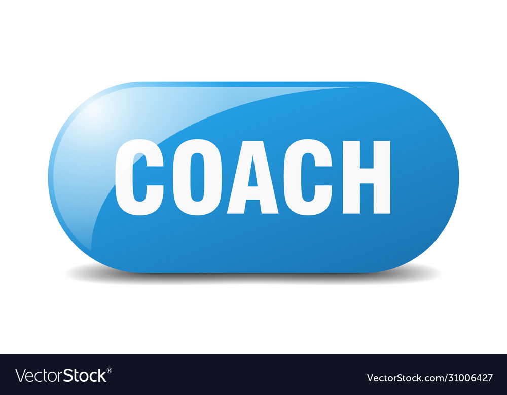 Coach button sign key push