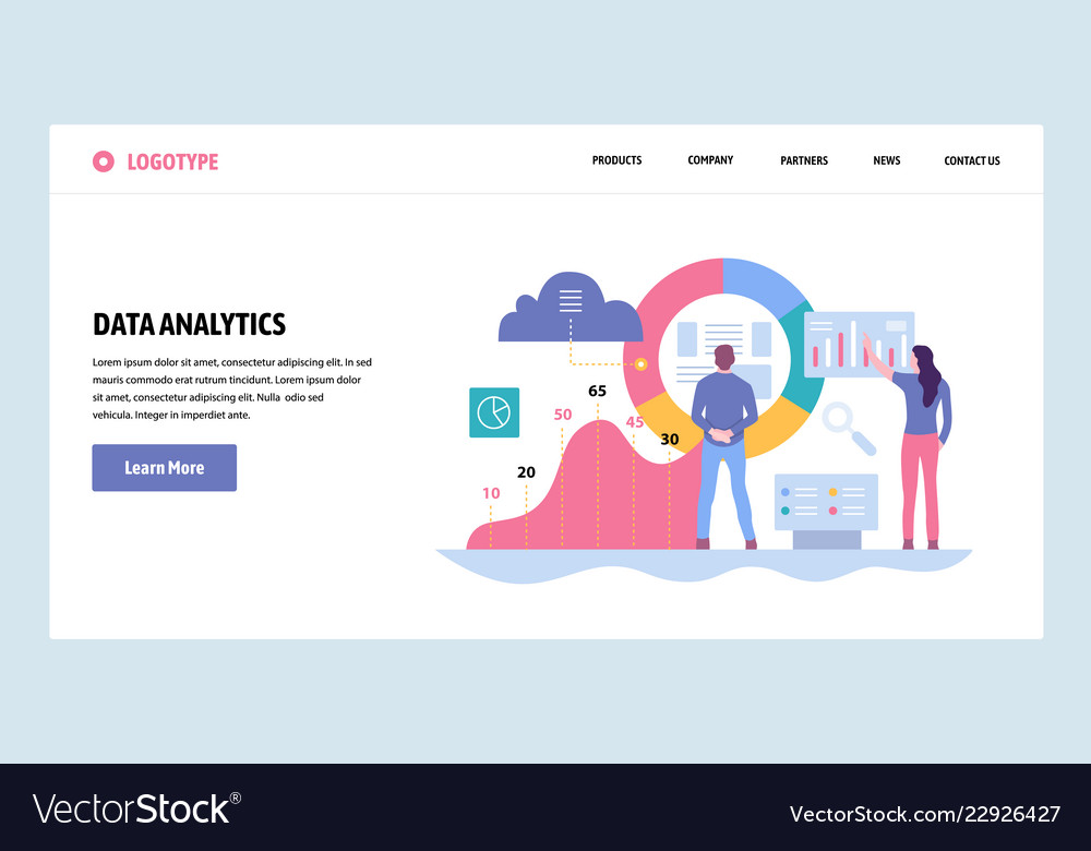 Gradiente Daten Dashboard Template