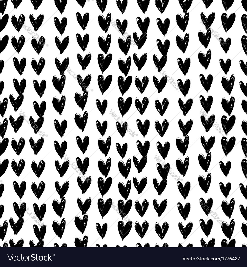 Grunge Heart Pattern
