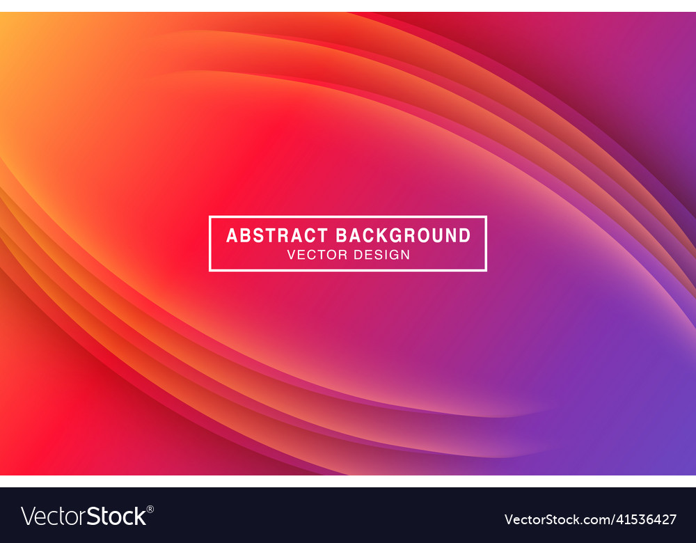 Modern abstract colorful gradient background Vector Image Modern abstract colorful gradient background