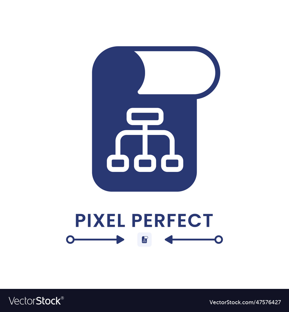 Project plan black solid desktop icon – Royalty-Free Vector | VectorStock, image size:1000x1080