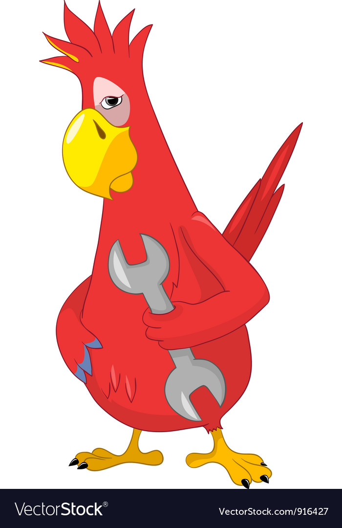 Support Parrot Character