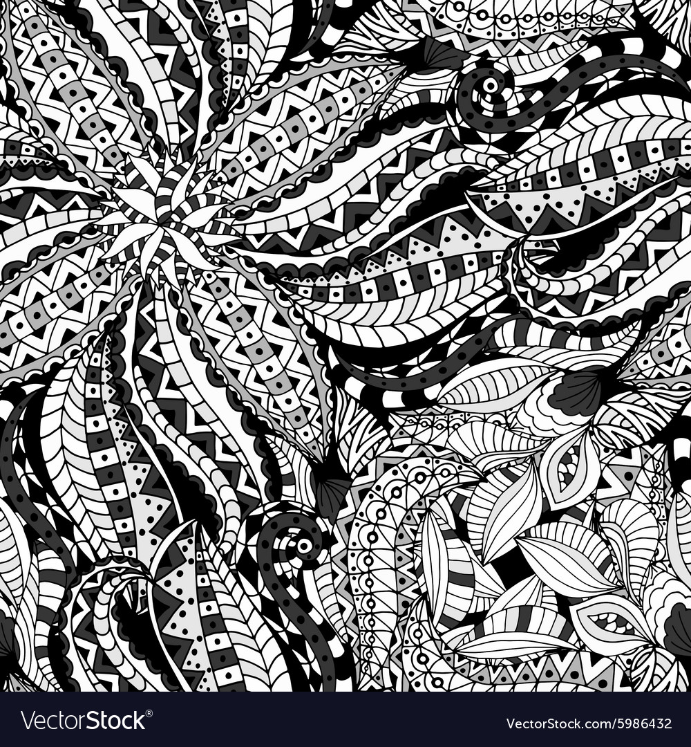 Abstract seamless pattern with stripes