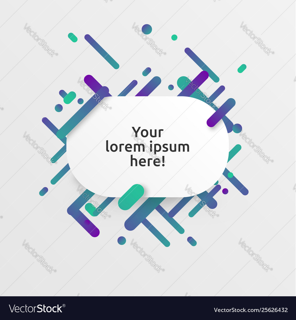 Dynamic and colorful template for advertising vector image Dynamic and colorful template for advertising