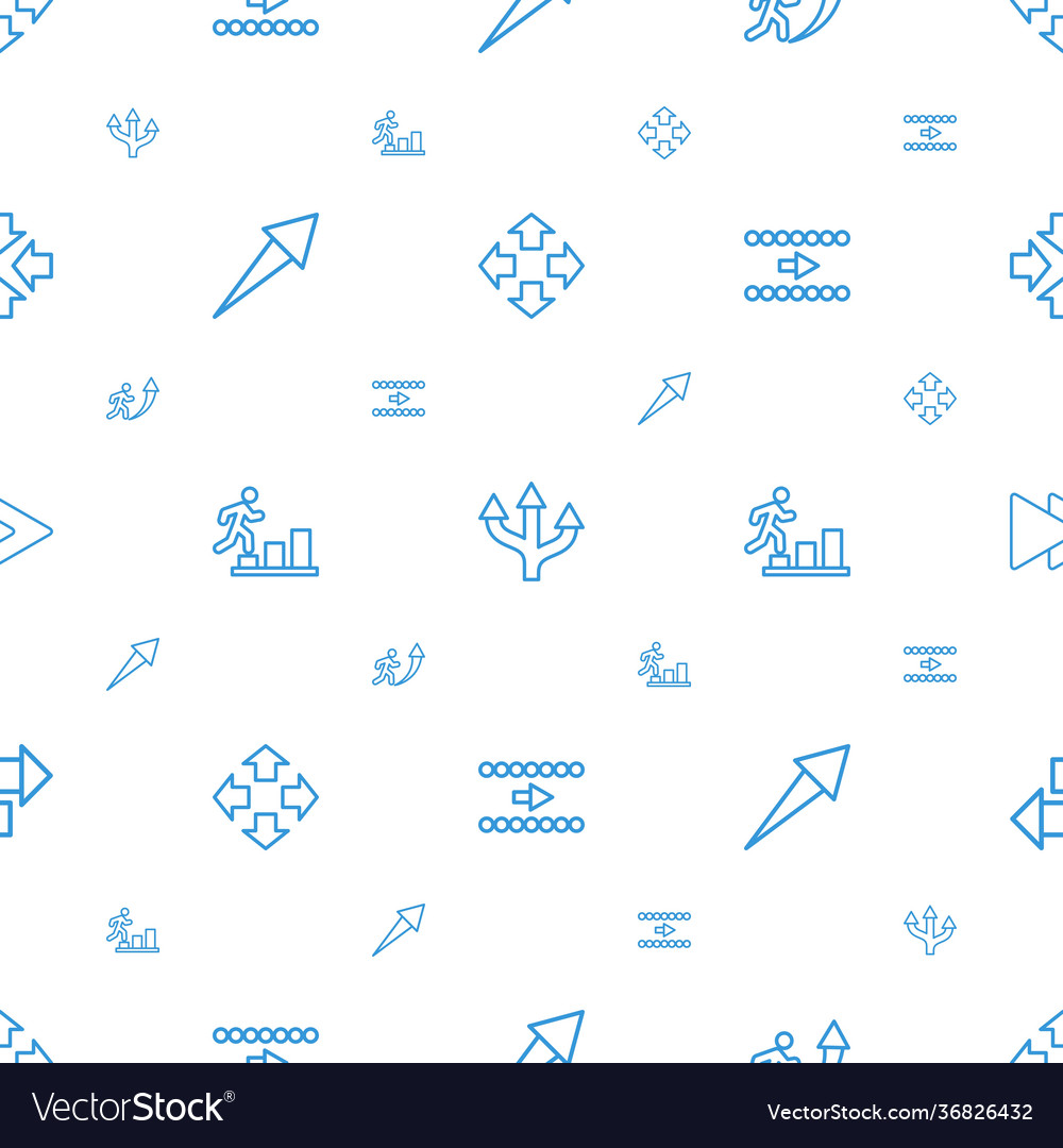 Forward icons pattern seamless white background