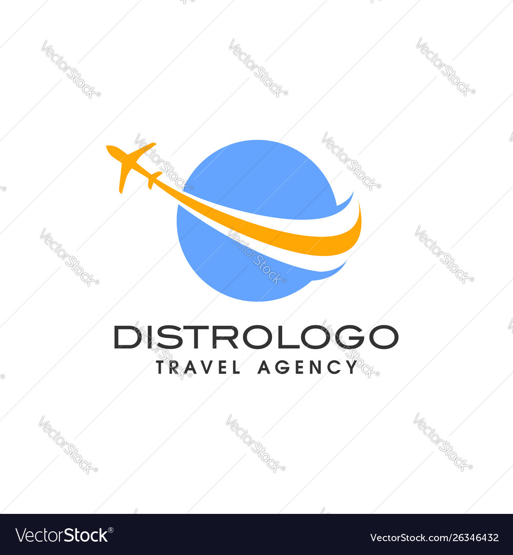 Travel agency logo design holiday