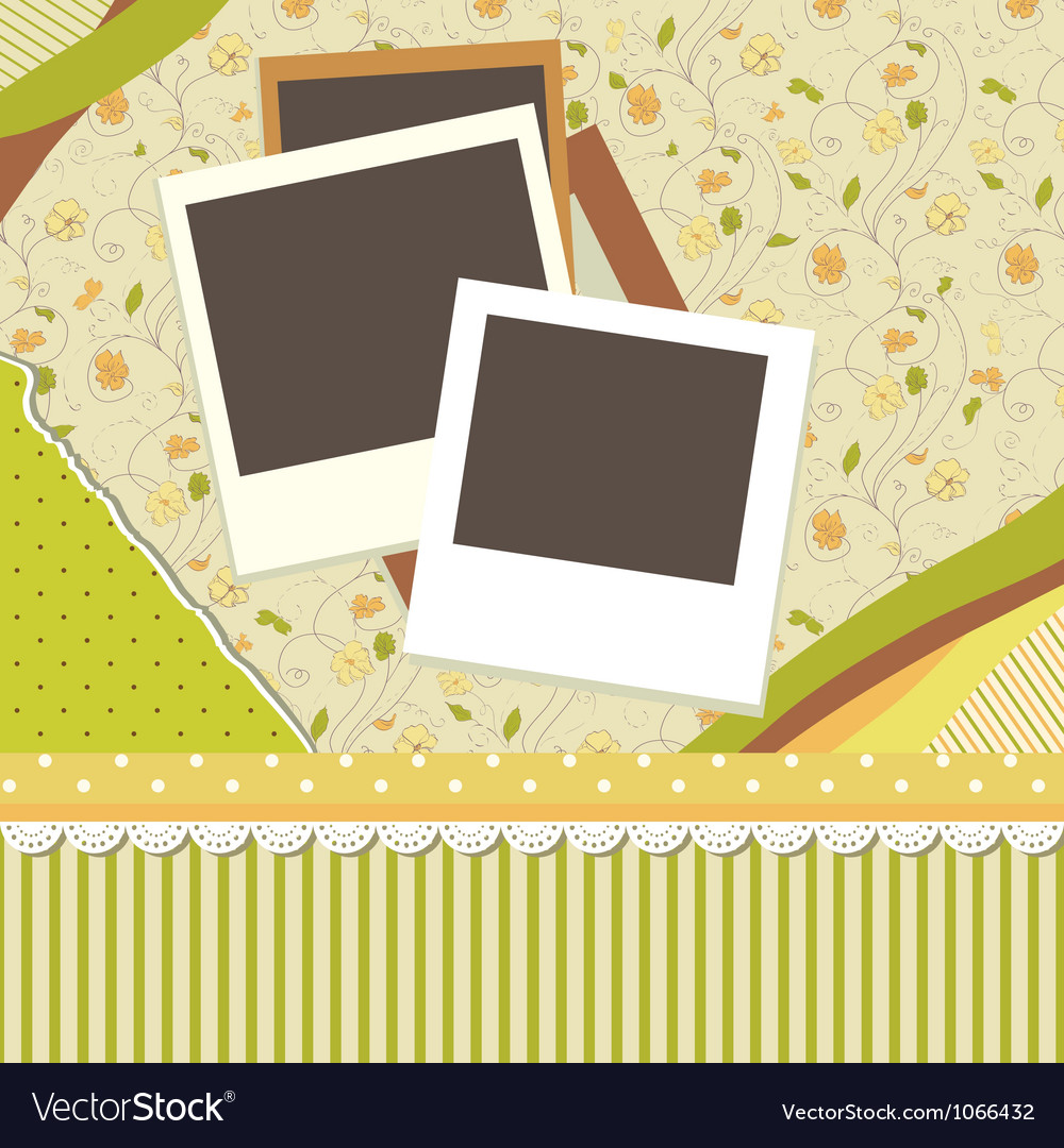 Wallpaper card Royalty Free Vector Image - VectorStock