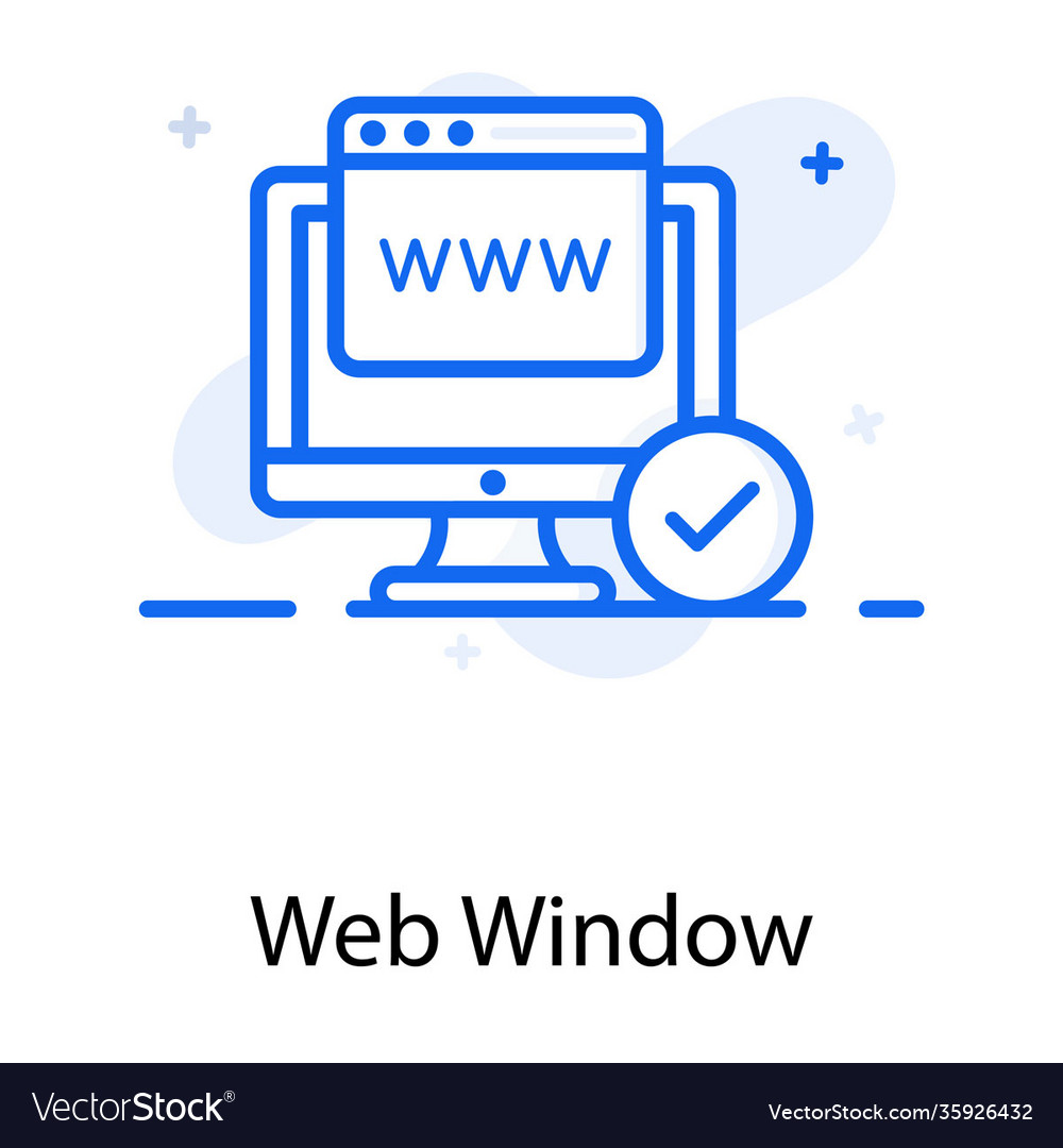 Web window