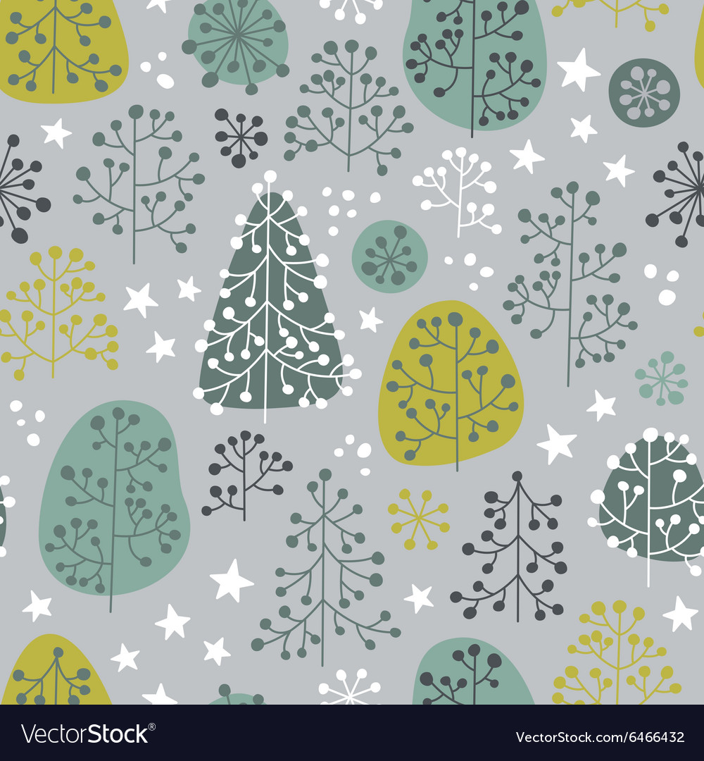 Winter Forest Pattern