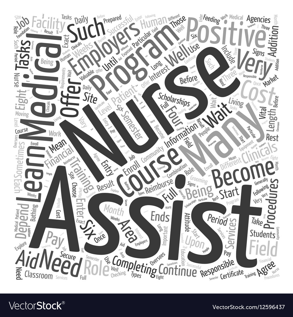 become a nurse assistant