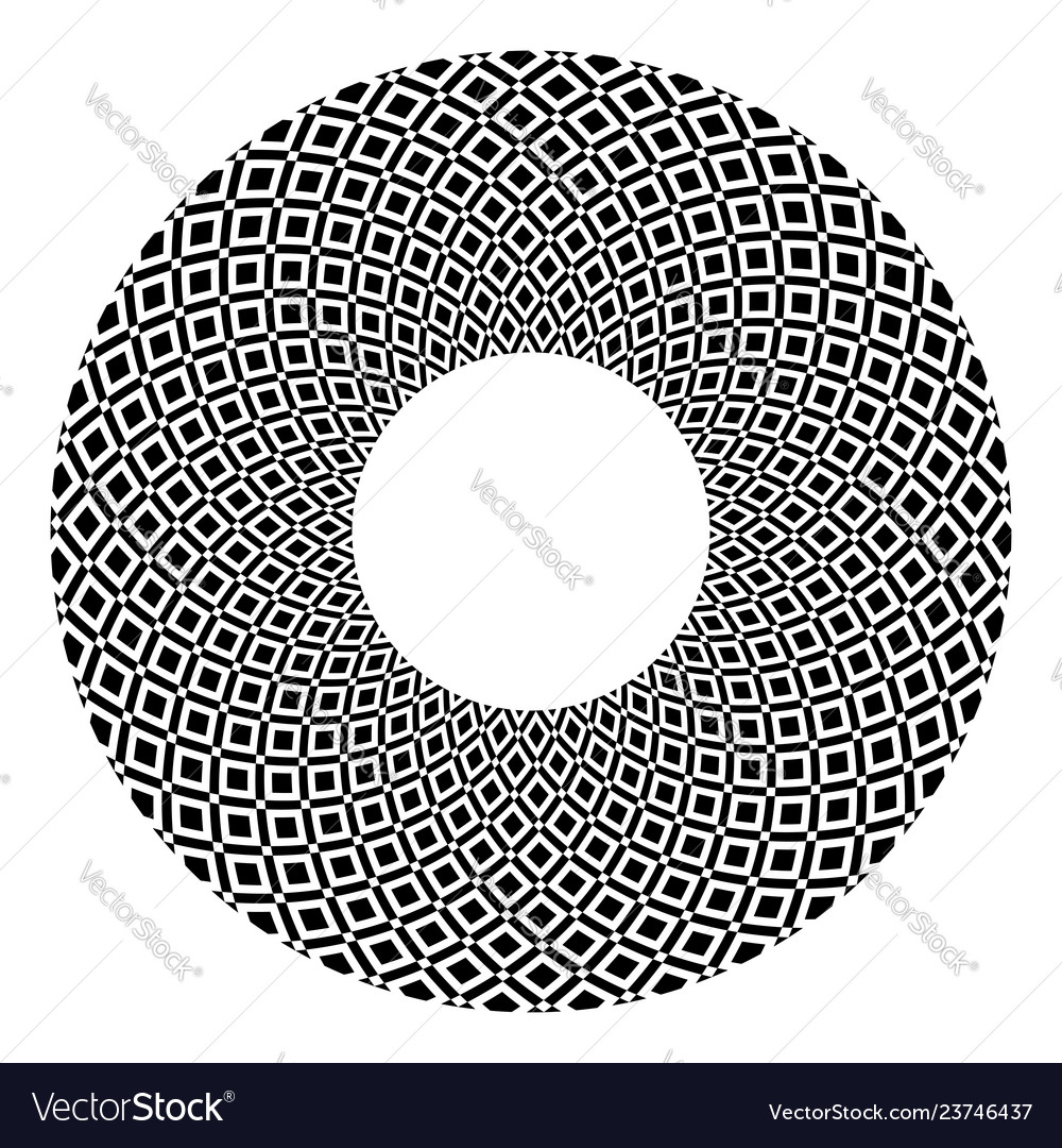 Circle design element vector image Circle design element