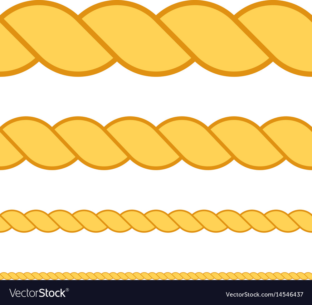 Rope Macro Texture Border
