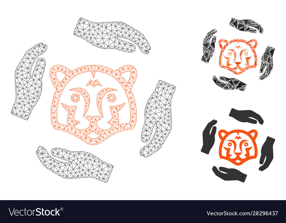 Save tigers mesh carcass model and triangle