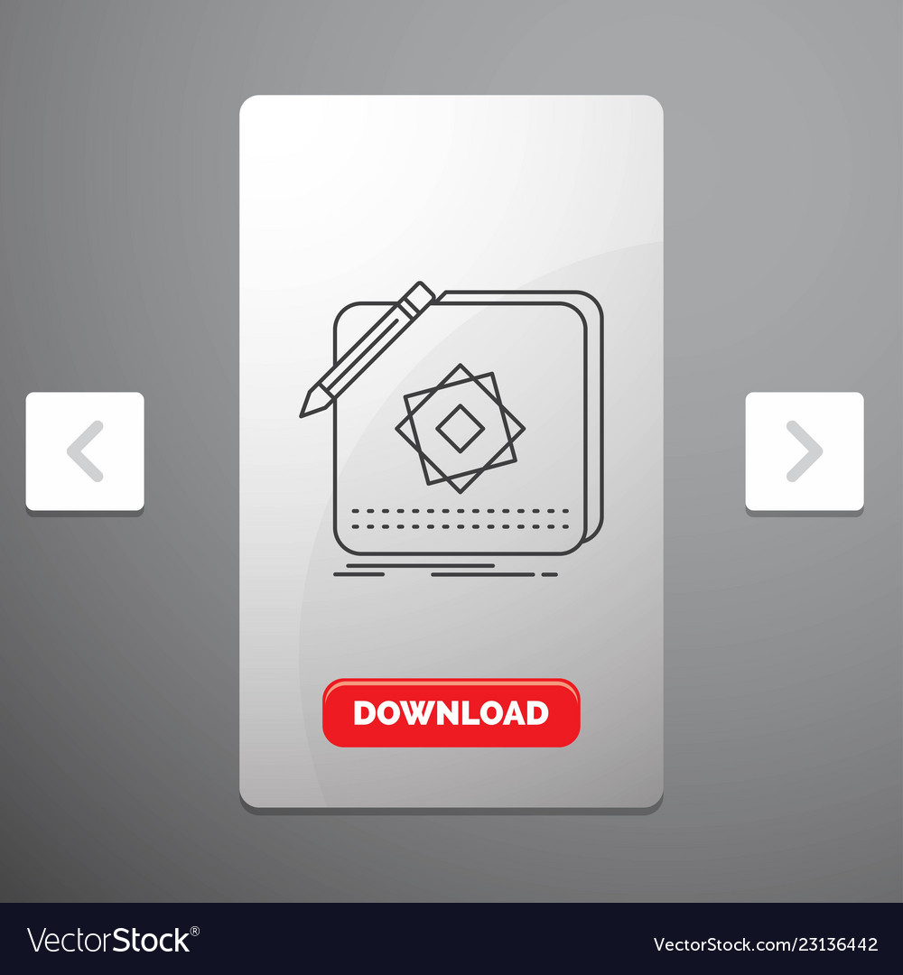 Design app logo application line icon