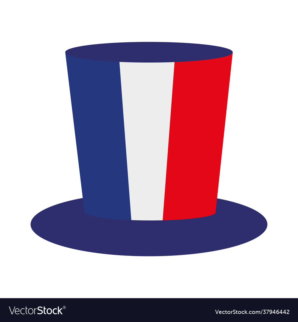 France top hat Royalty Free Vector Image - VectorStock