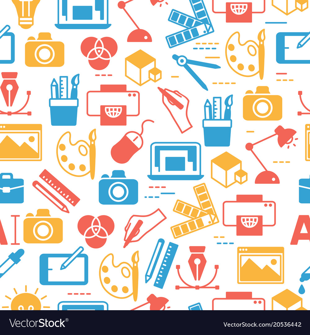 Graphic design minimal pattern