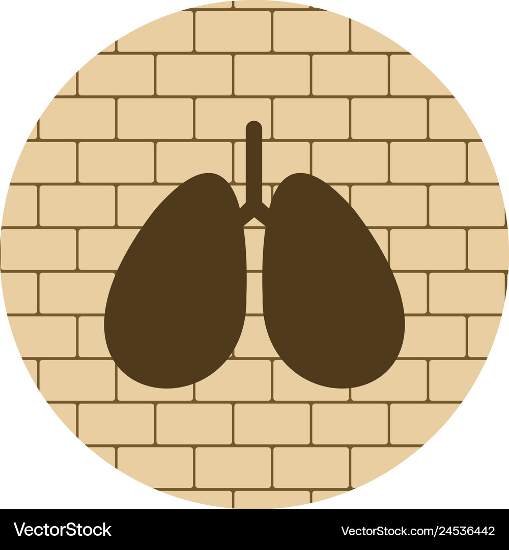 Lungs icon Royalty Free Vector Image - VectorStock