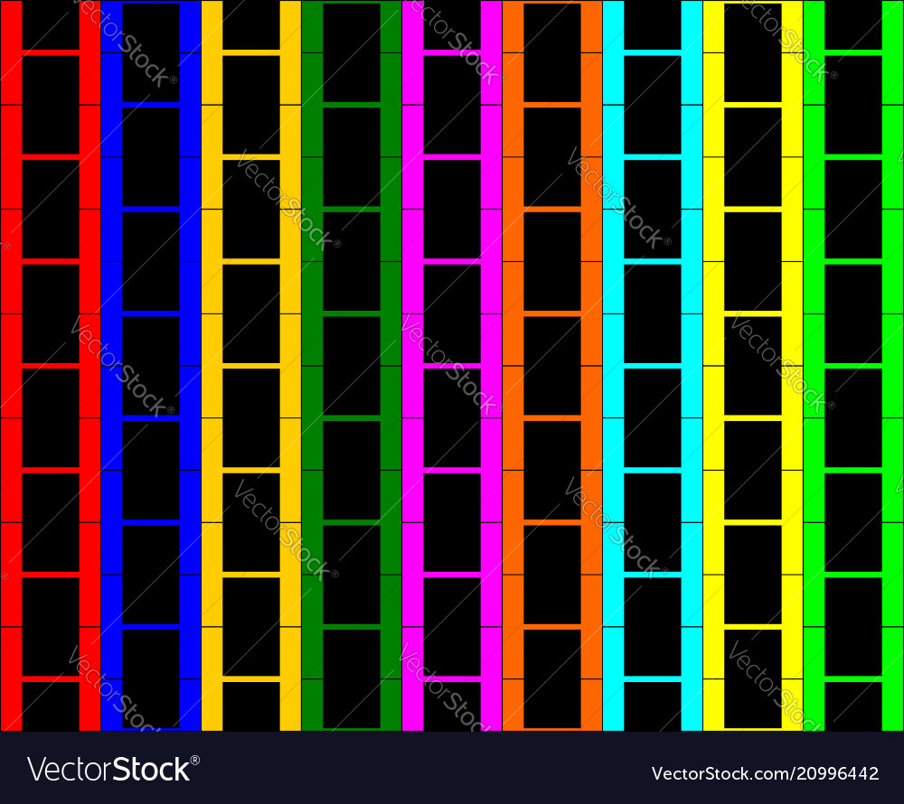 Multi-color h alphabet pattern background