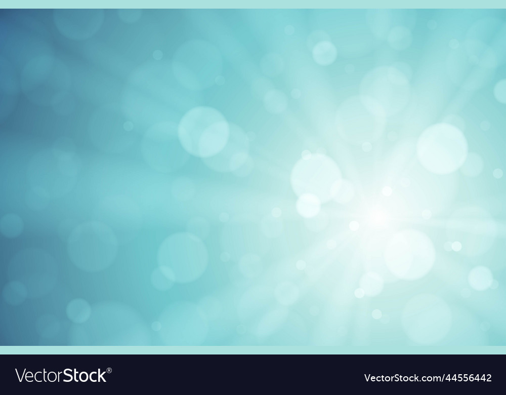 Realistic bokeh background design Vector Image Realistic bokeh background design