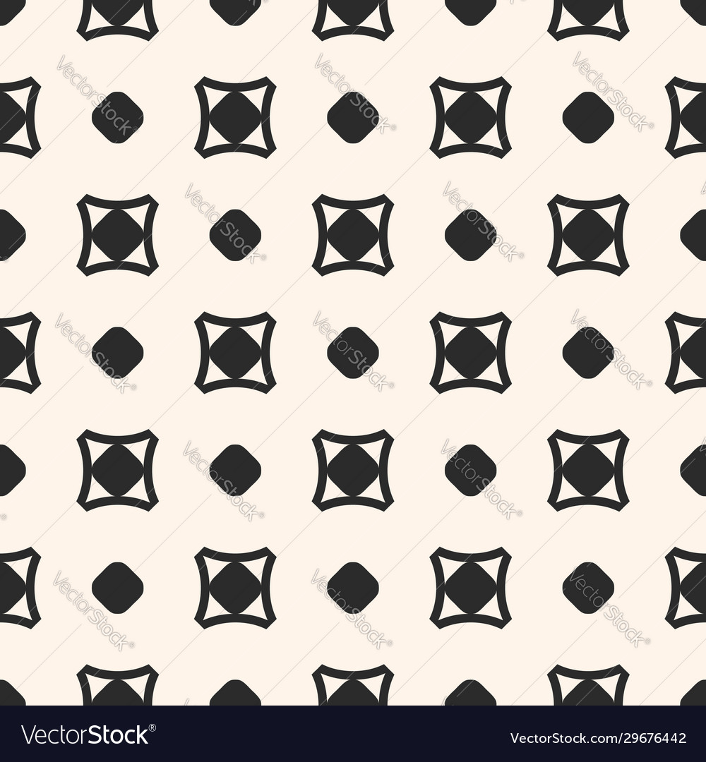 Seamless pattern simple geometric texture vector image Seamless pattern simple geometric texture