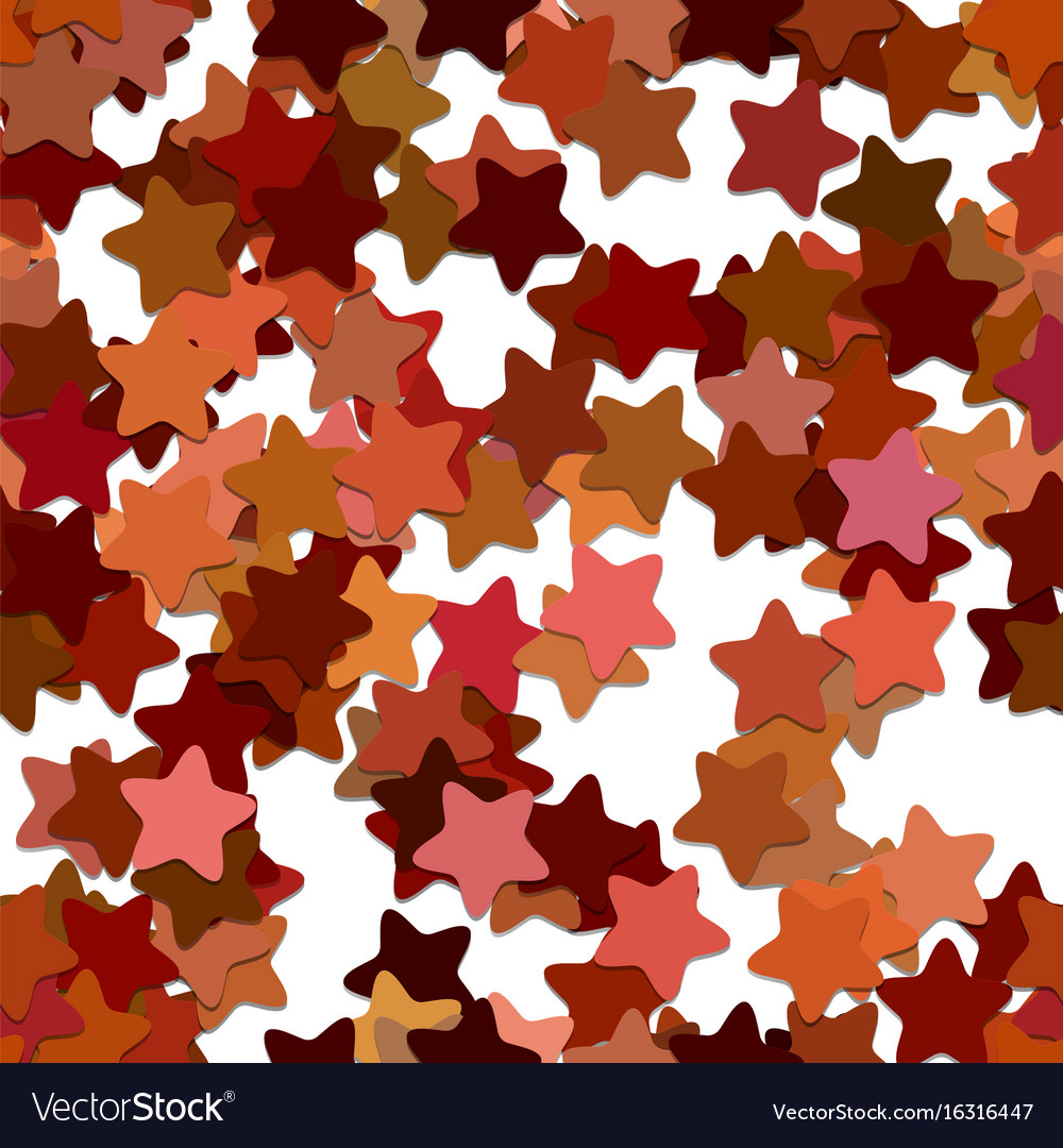 Abstract seamless random star background pattern