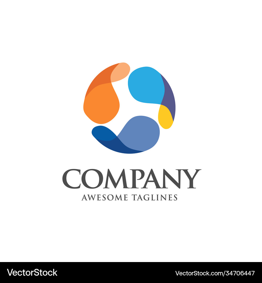 Circle color Royalty Free Vector Image - VectorStock