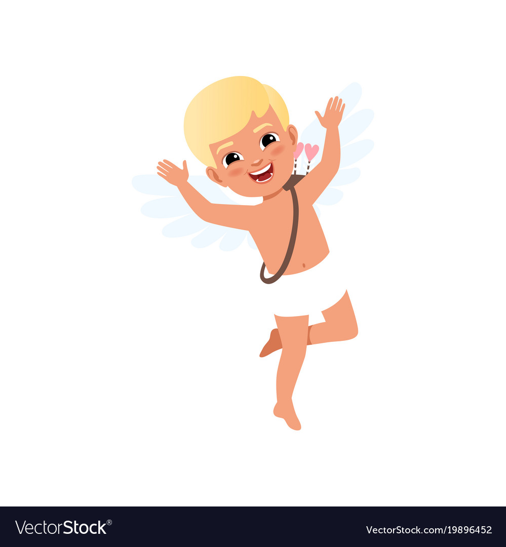 Cute blonde baby