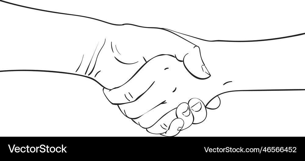Hand Royalty Free Vector Image - VectorStock