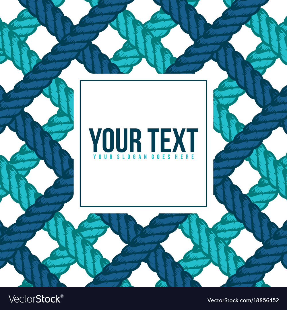 Lasso rope pattern background template